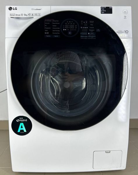 Б/в пральна машинка LG Direkt Drive 12/8кг (2в1) /F16WD128GH/ Cтан: нової  223 фото