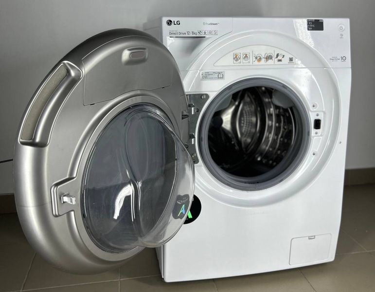 Б/в пральна машинка LG Direkt Drive 12/8кг (2в1) /F16WD128GH/ Cтан: нової  223 фото