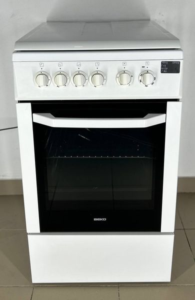 Б/в Газова плита Beko Біла (Газ+Електро) 7786986700 0008 фото