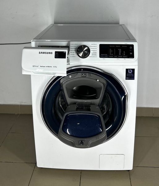 Б/в Пральна машинка Samsung QDrive 8кг / WW80M6420PW /Стан: Як нова 231 фото