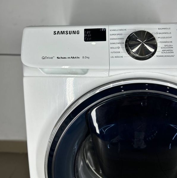 Б/в Пральна машинка Samsung QDrive 8кг / WW80M6420PW /Стан: Як нова 231 фото