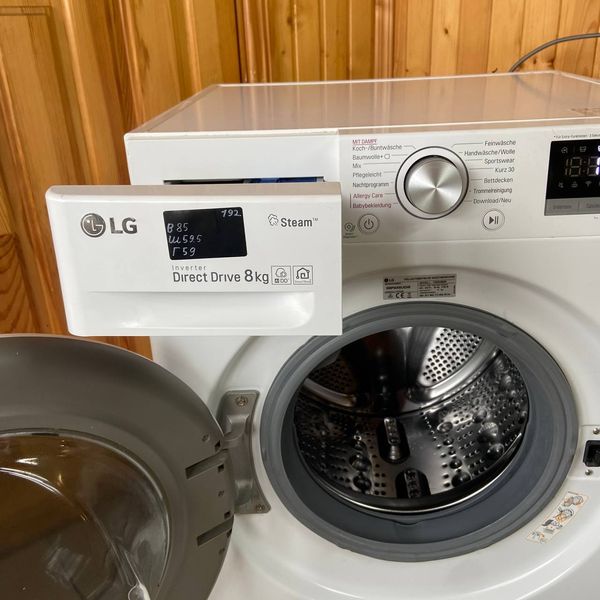 Б/у Стиральная машина LG Direct Drive Steam/Ai DD/Smart ThinQ (8кг) F4WV408S0 192 фото